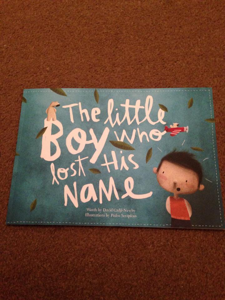 lost my name book - front cover of the book
