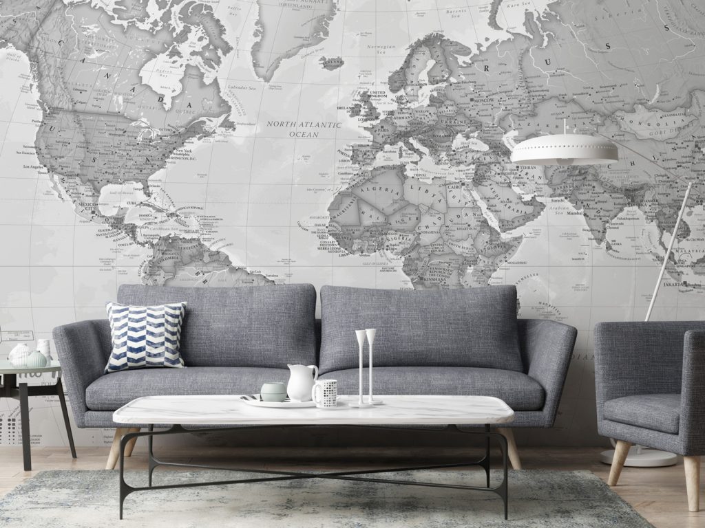 world map wallpaper