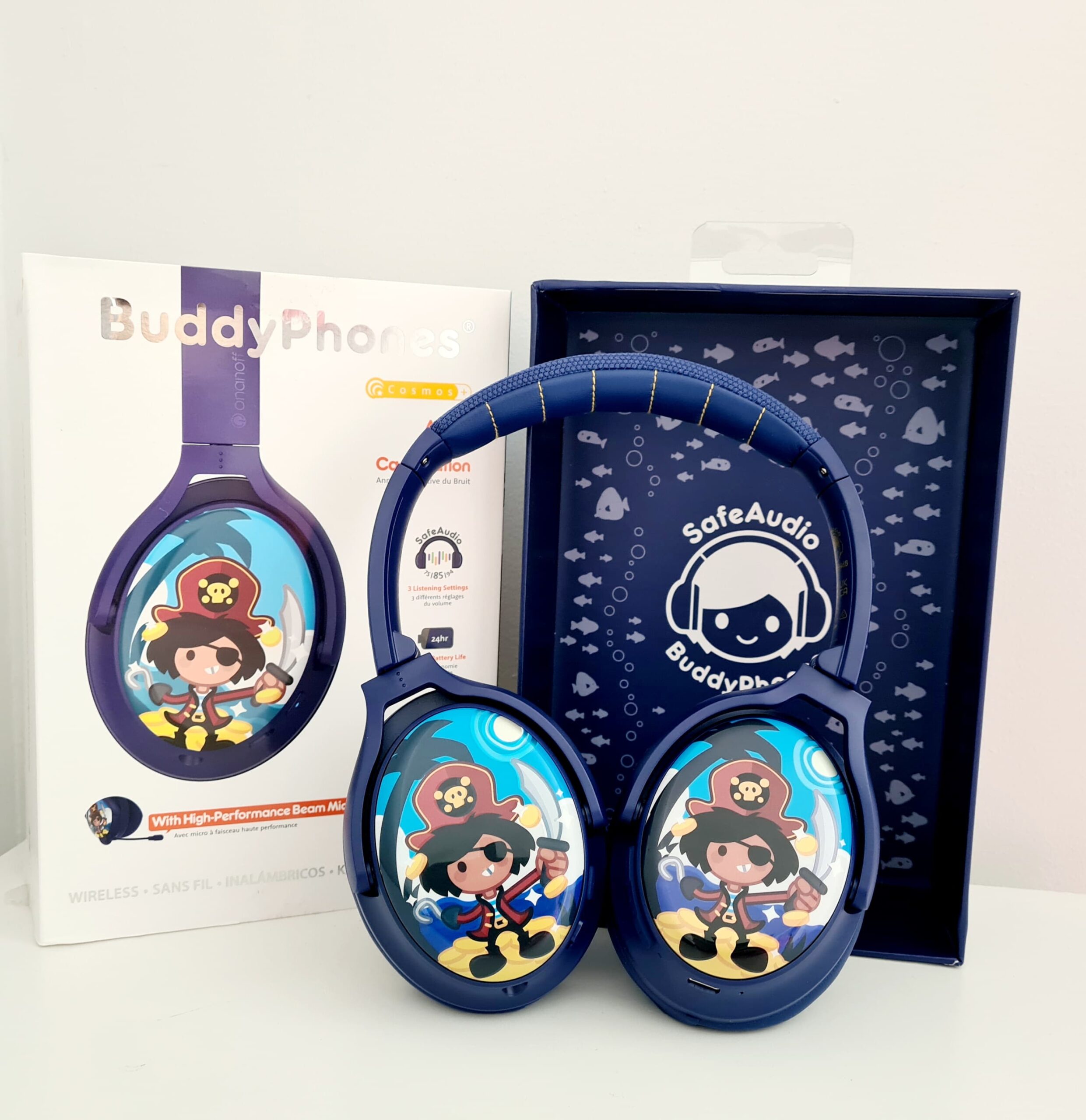 active noise cancelling wireless headphones