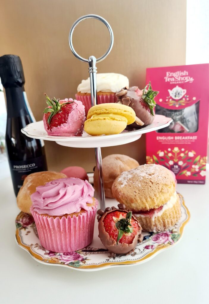 sparkling afternoon tea
