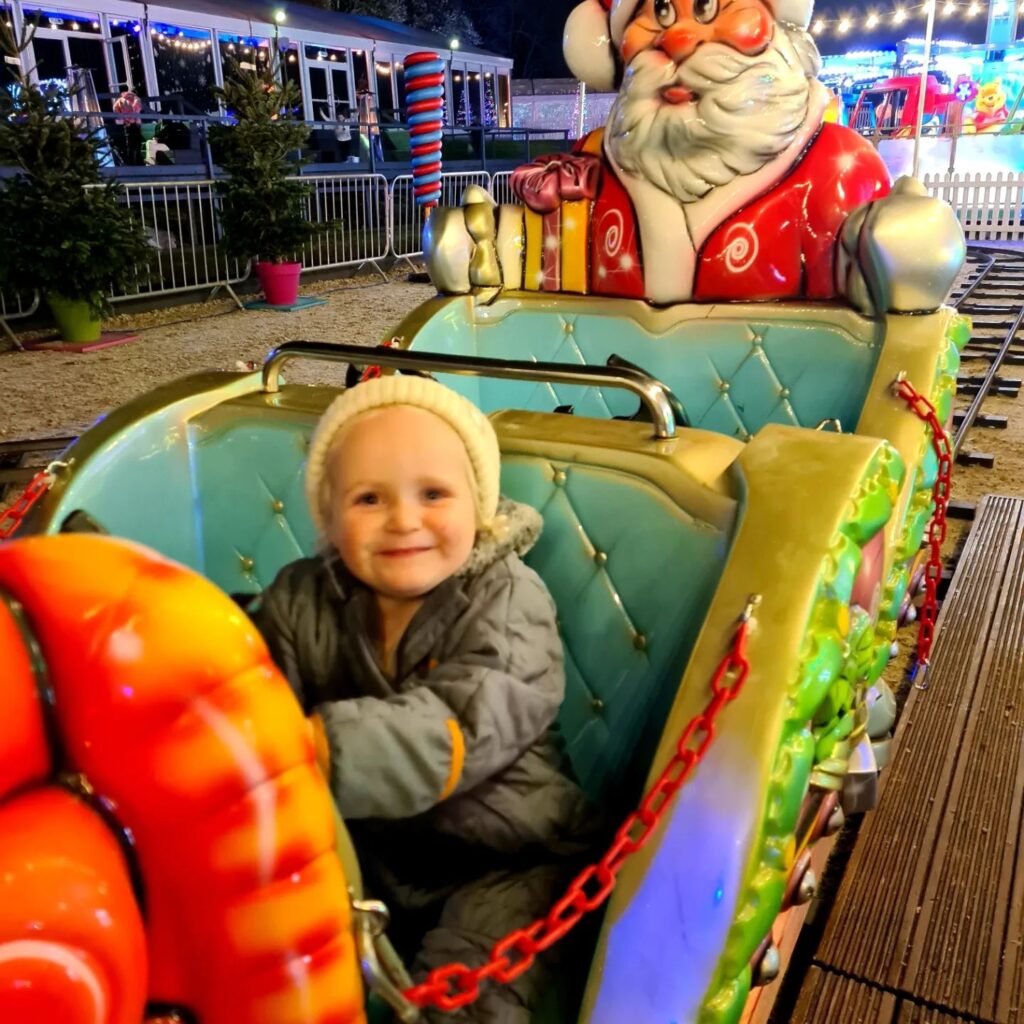 Bolesworth Christmas light trail