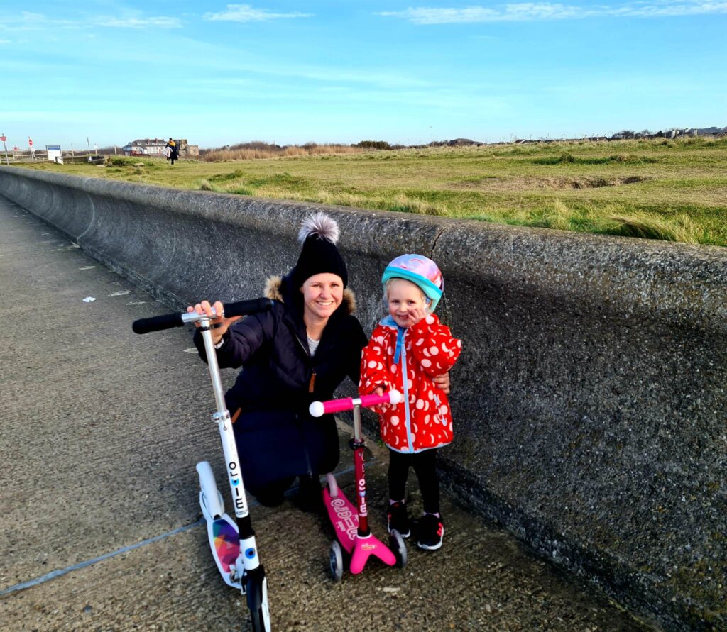3-wheeled kids scooter