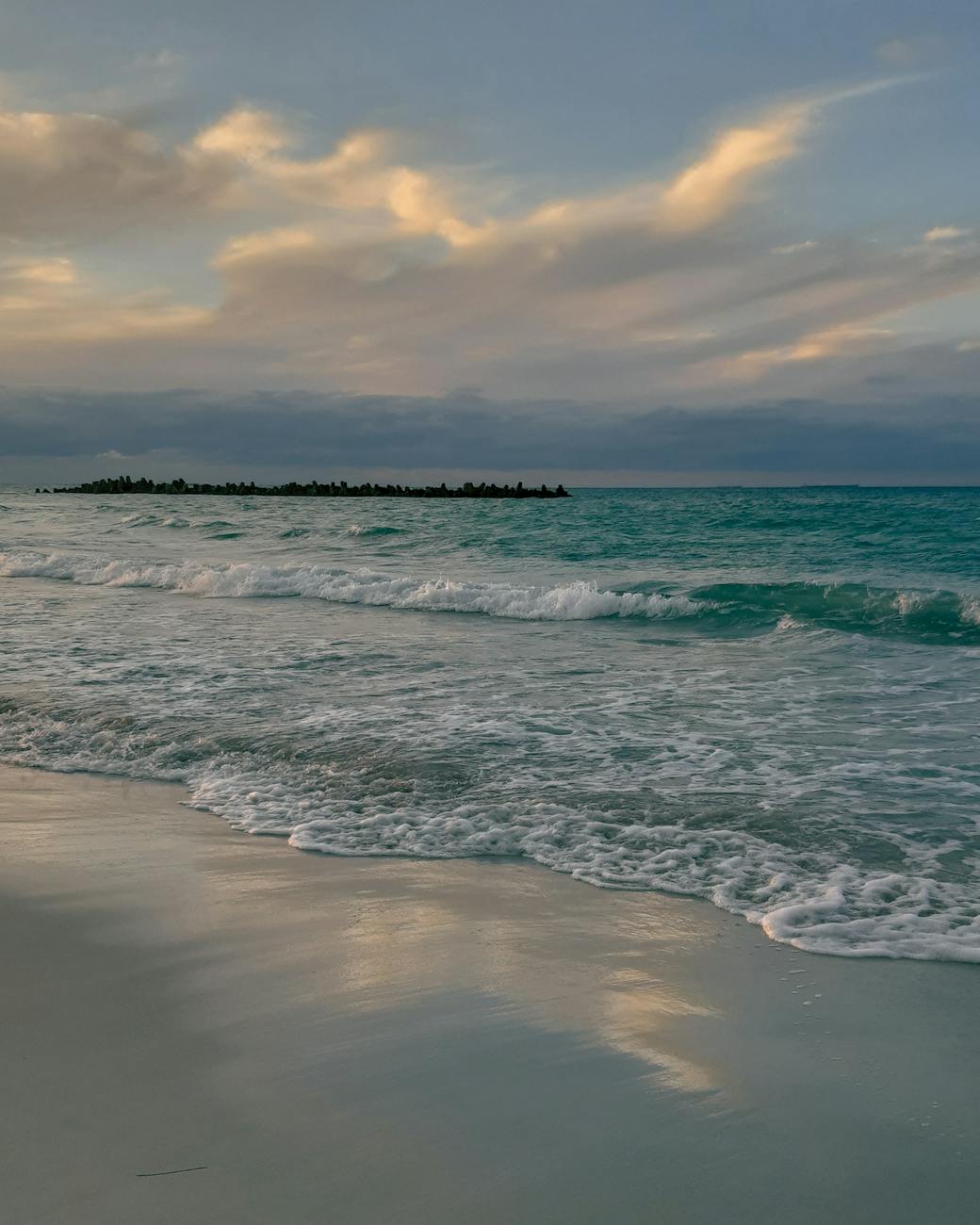 scenic view of a beach